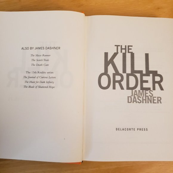 The Kill Order (The Maze Runner) by James Dashner (hardcover) - Picture 7 of 8